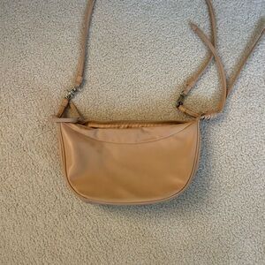 Anthropologie Tan Crossbody Bag